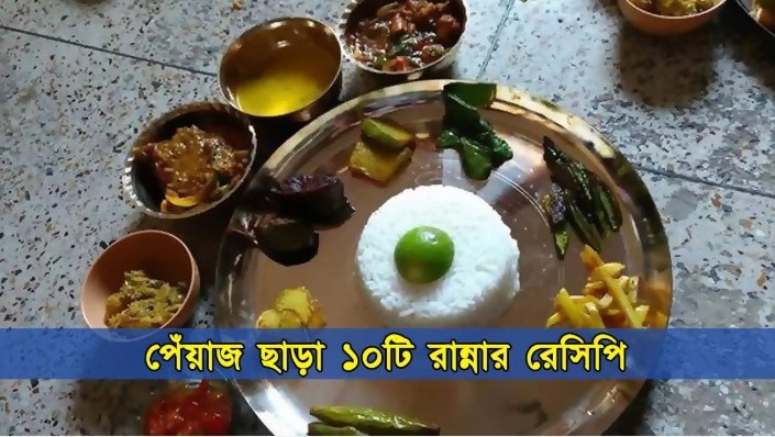  পেঁয়াজ ছাড়া ১০টি রান্নার রেসিপি